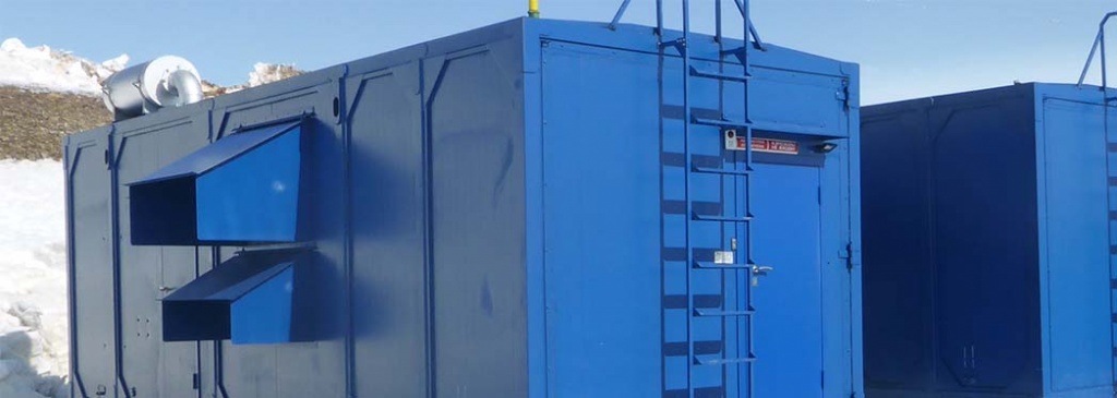 фото Дизель-генератор ЭТРО 1100 кВт 400В в контейнере АД 1100-Т400-3РБК-т