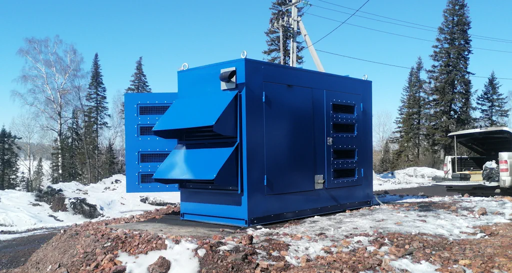 Дизель-генератор ЭТРО в кожухе двигатель Yuchai Дизель-генератор ЭТРО 100 квт в кожухе двигатель Yuchai