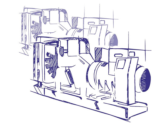Многоагрегатный энергокомплекс АД 2000-Т400